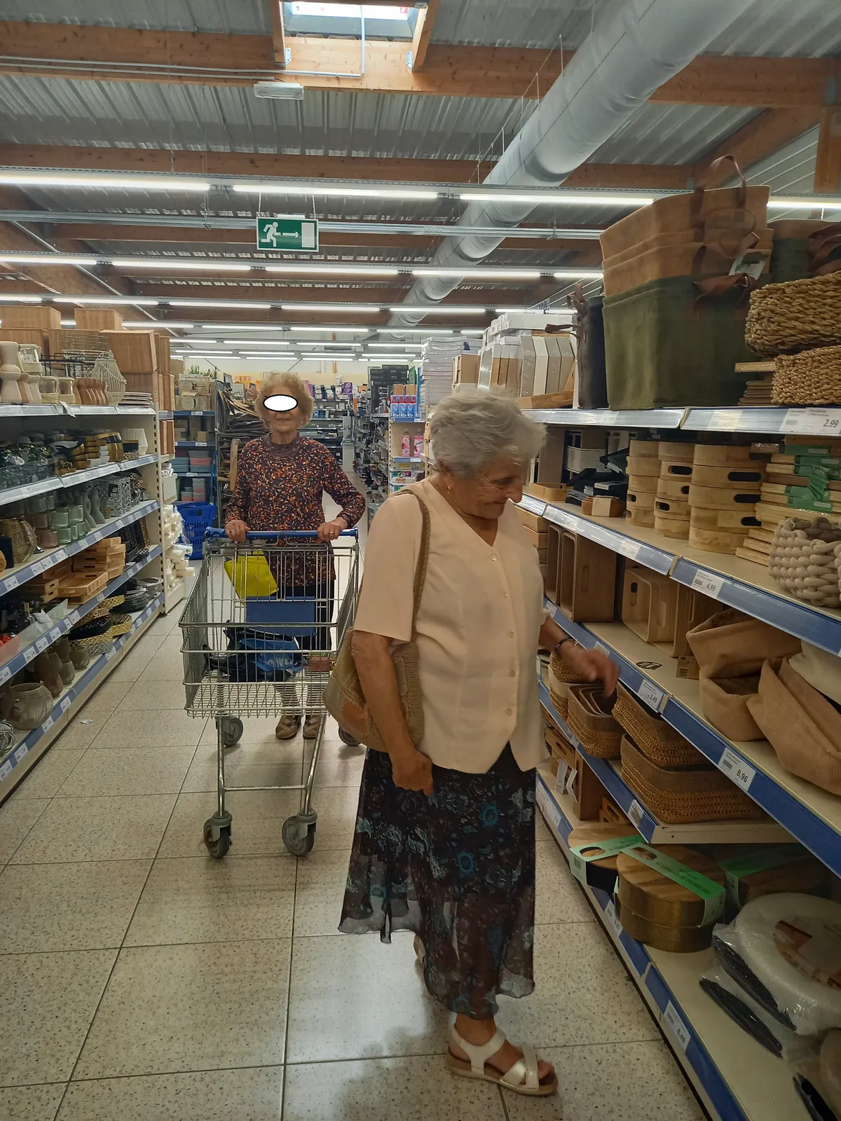 Sortie à Leclerc 