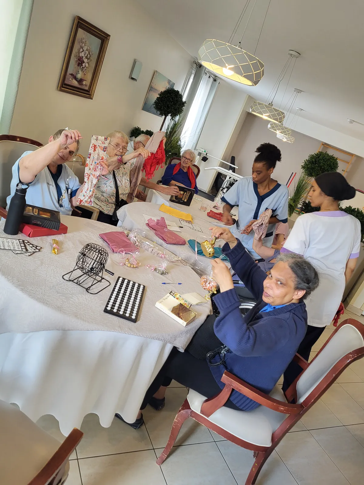 Un après-midi Loto rempli de sourires, de joie et de beaux cadeaux 