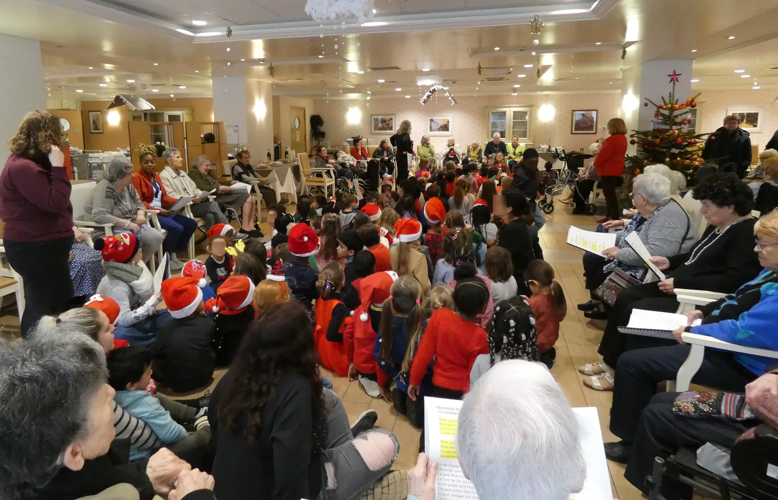 Rencontre intergénérationnelle - Chants de Noel