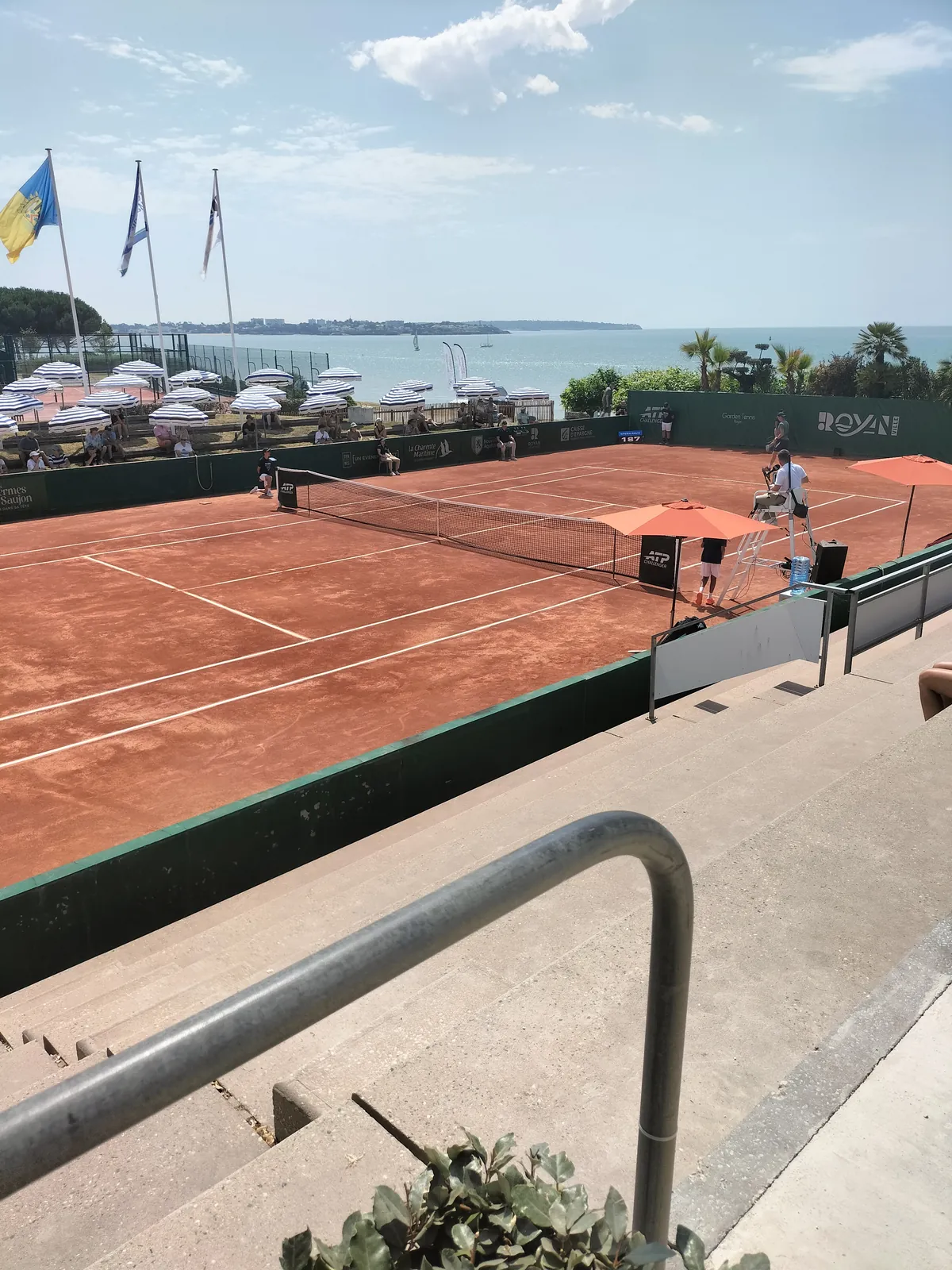 les résidents au Rolland Garros de Royan 