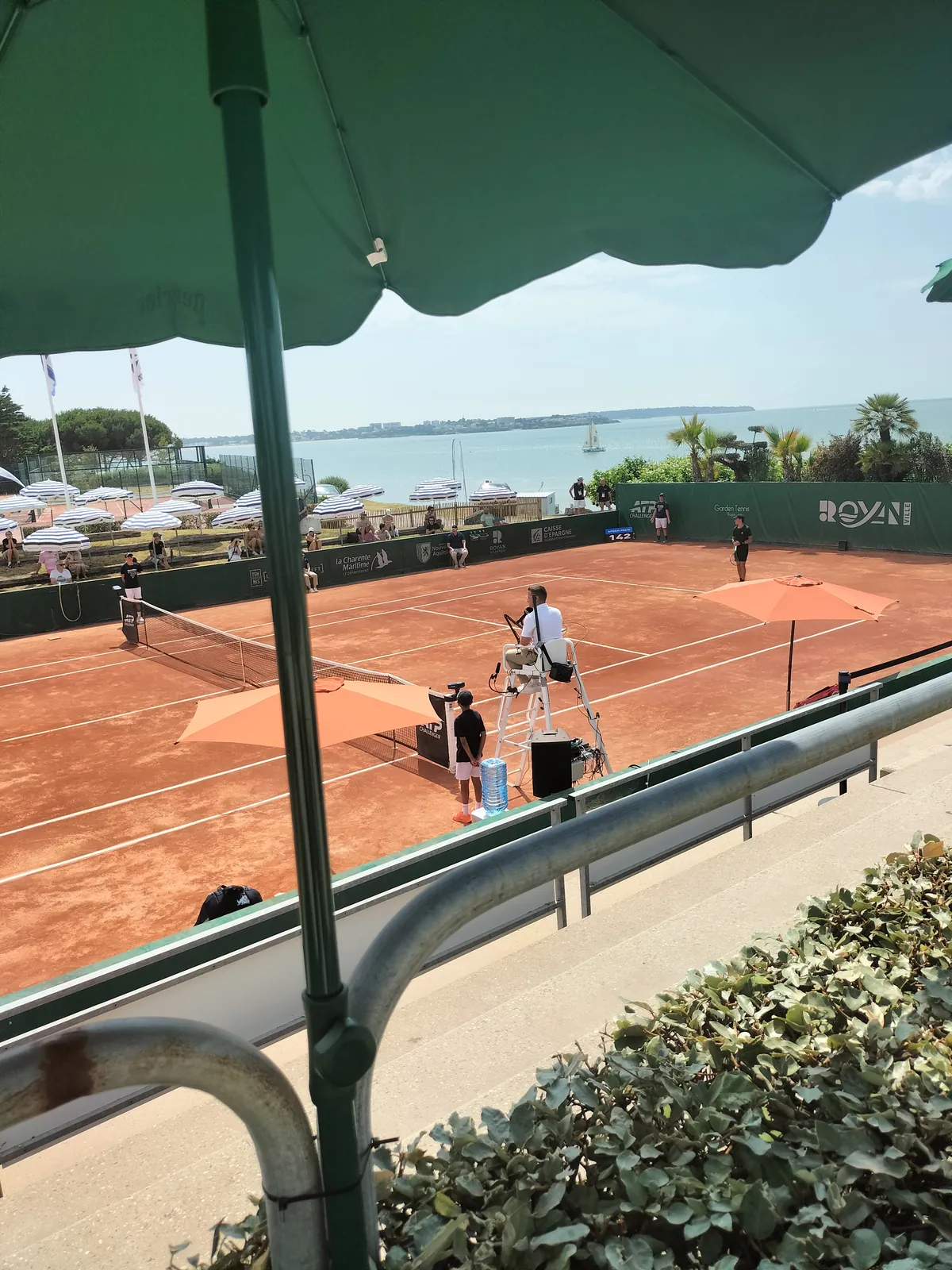 les résidents au Rolland Garros de Royan 