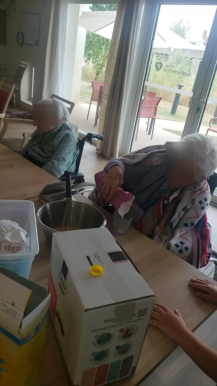 Atelier pâtisserie au sein de notre UP 