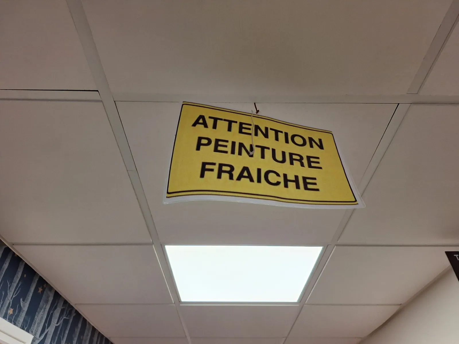 On reprend les peintures à Finlande...