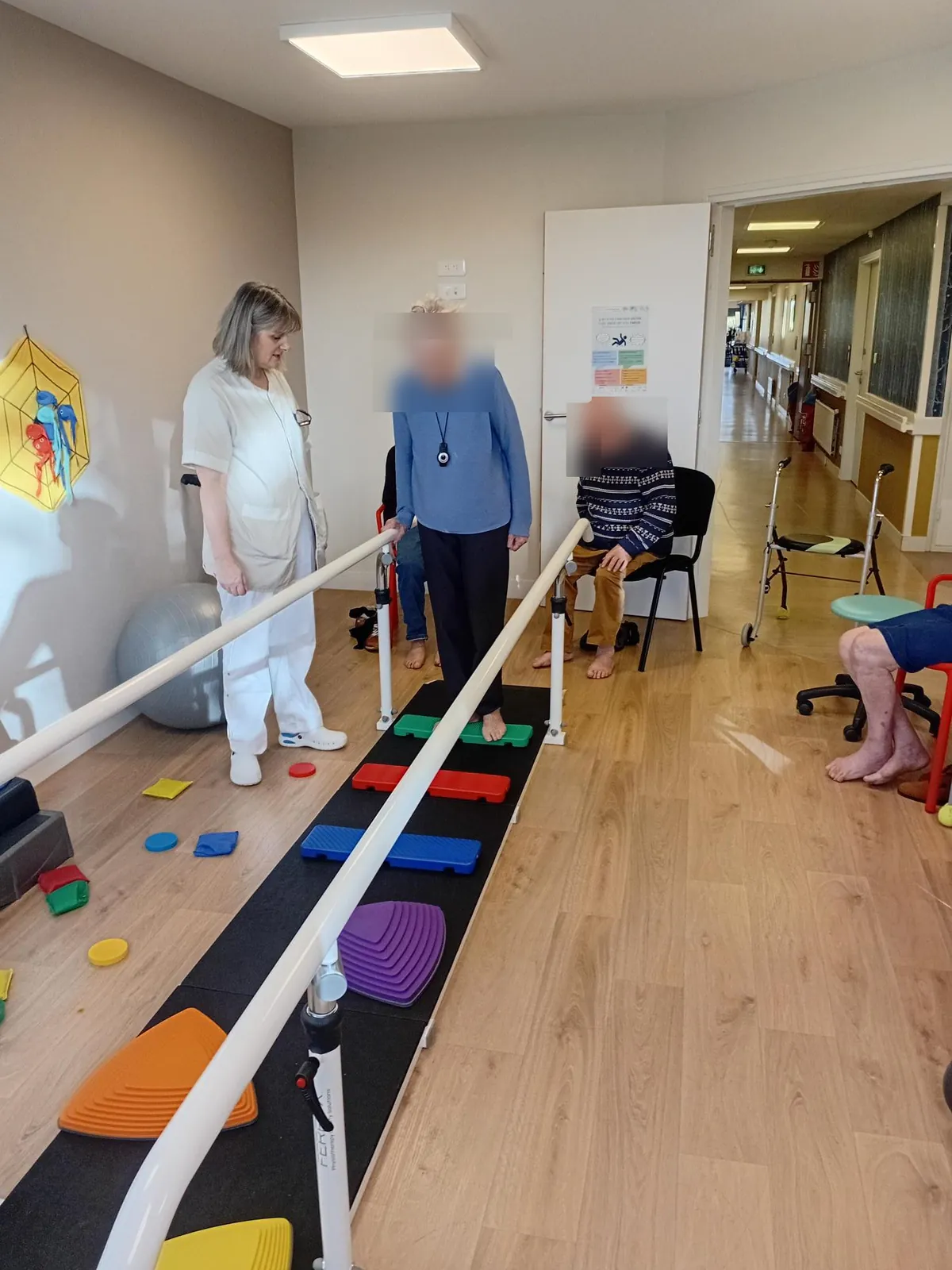 Séance de prévention des chutes 