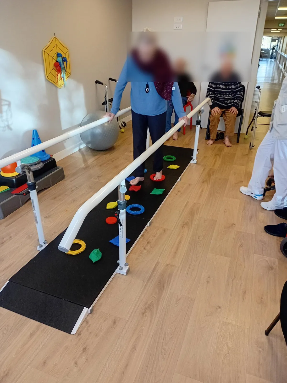 Séance de prévention des chutes 