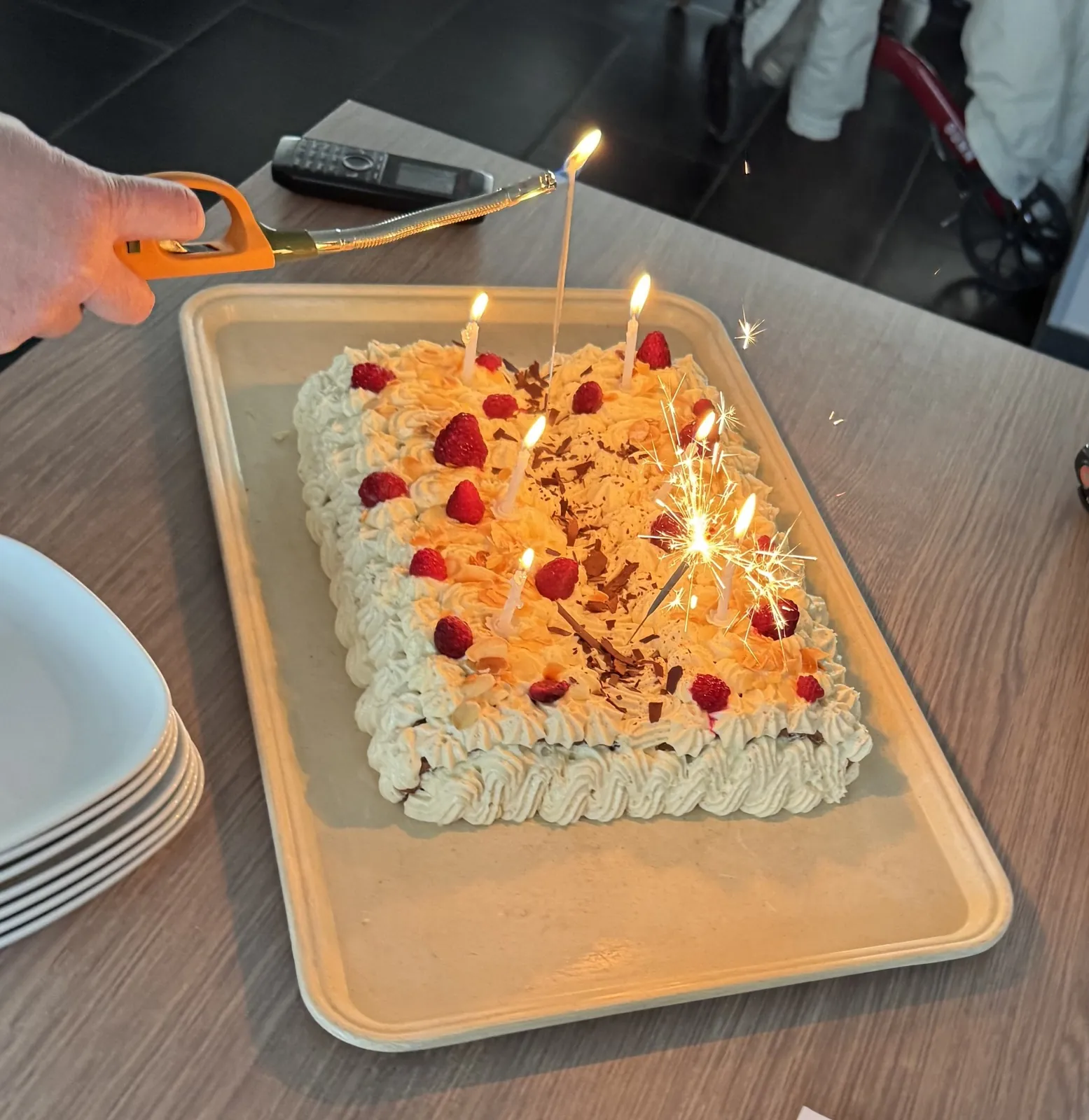  Fête des Anniversaires à la résidence ! 