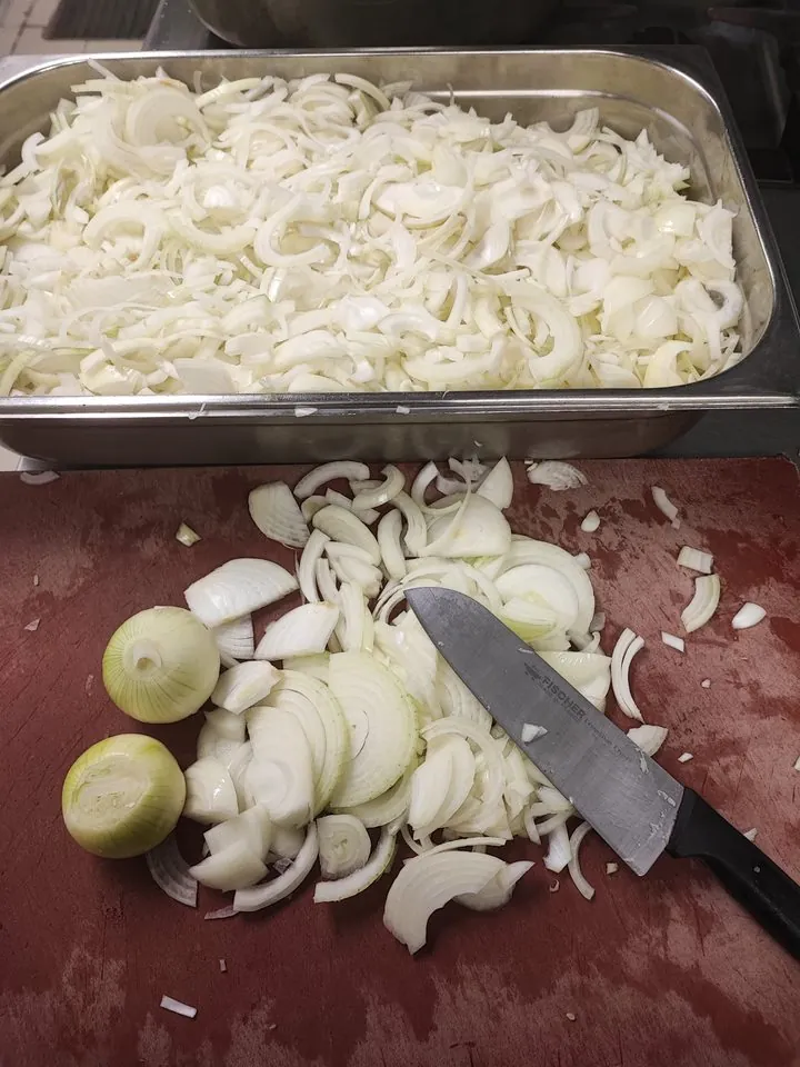 Le plaisir du repas de la fête des familles 