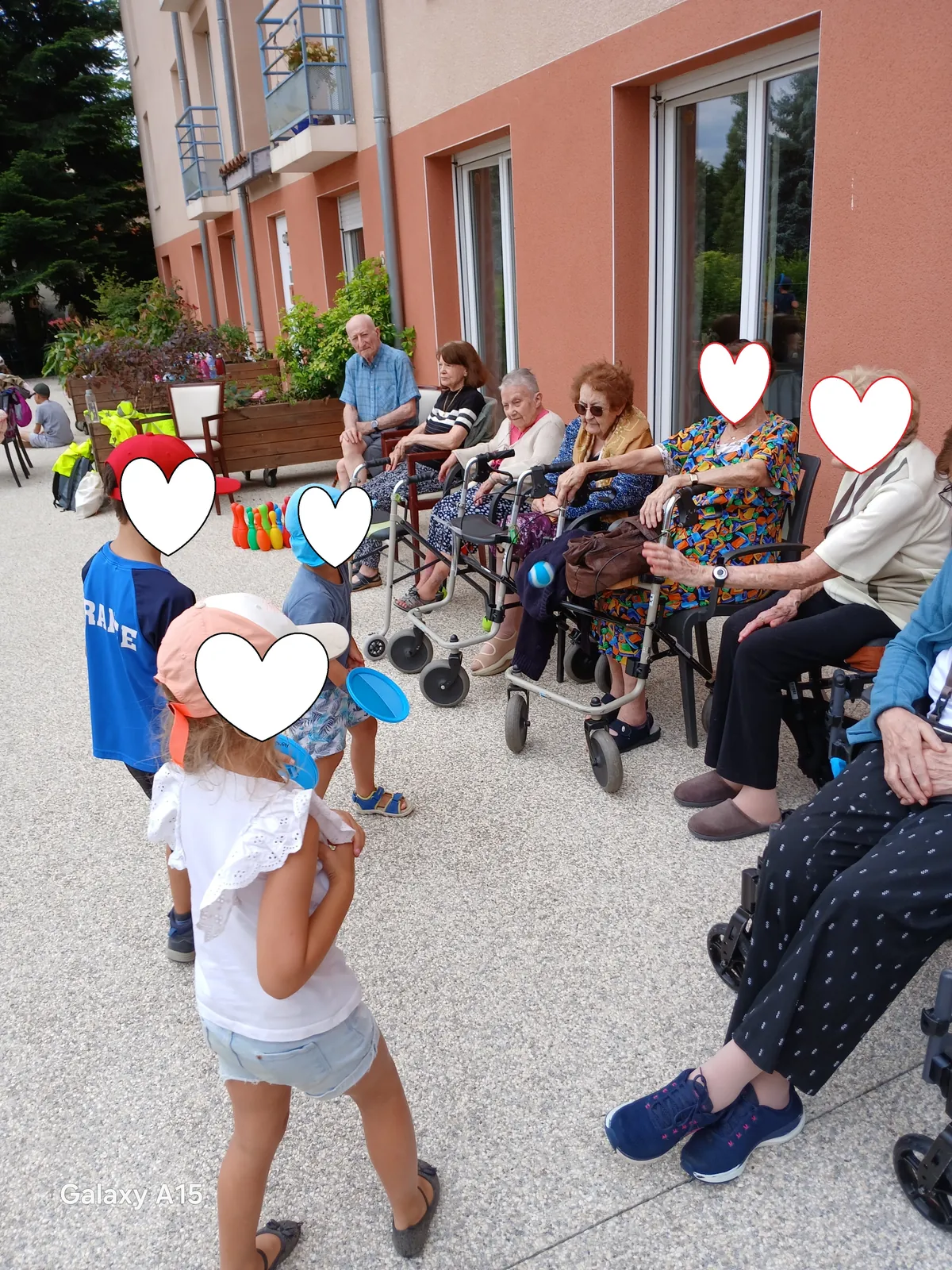 Rencontre  sur l'été avec les enfants du centre de loisirs