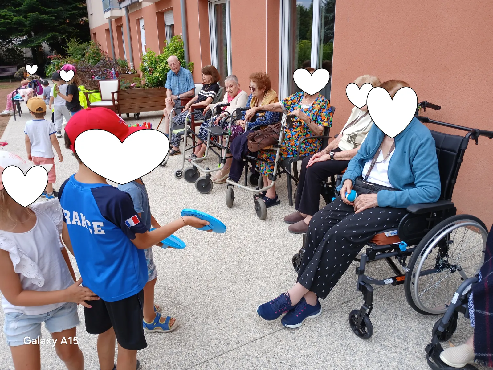 Rencontre  sur l'été avec les enfants du centre de loisirs