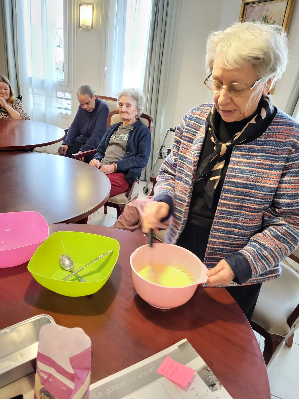 Atelier culinaire  Al la résidence les Adrets 
