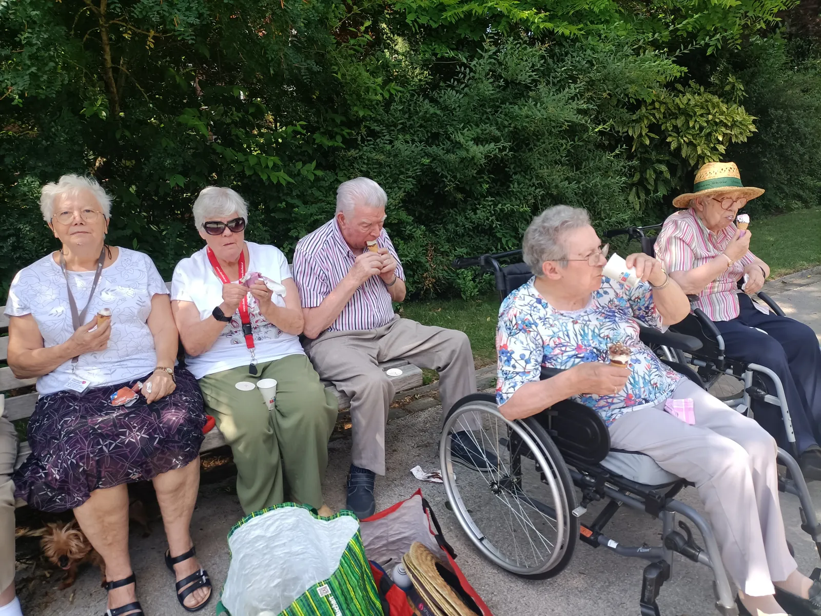 Sortie au parc Barbieux pour respirer un peu 