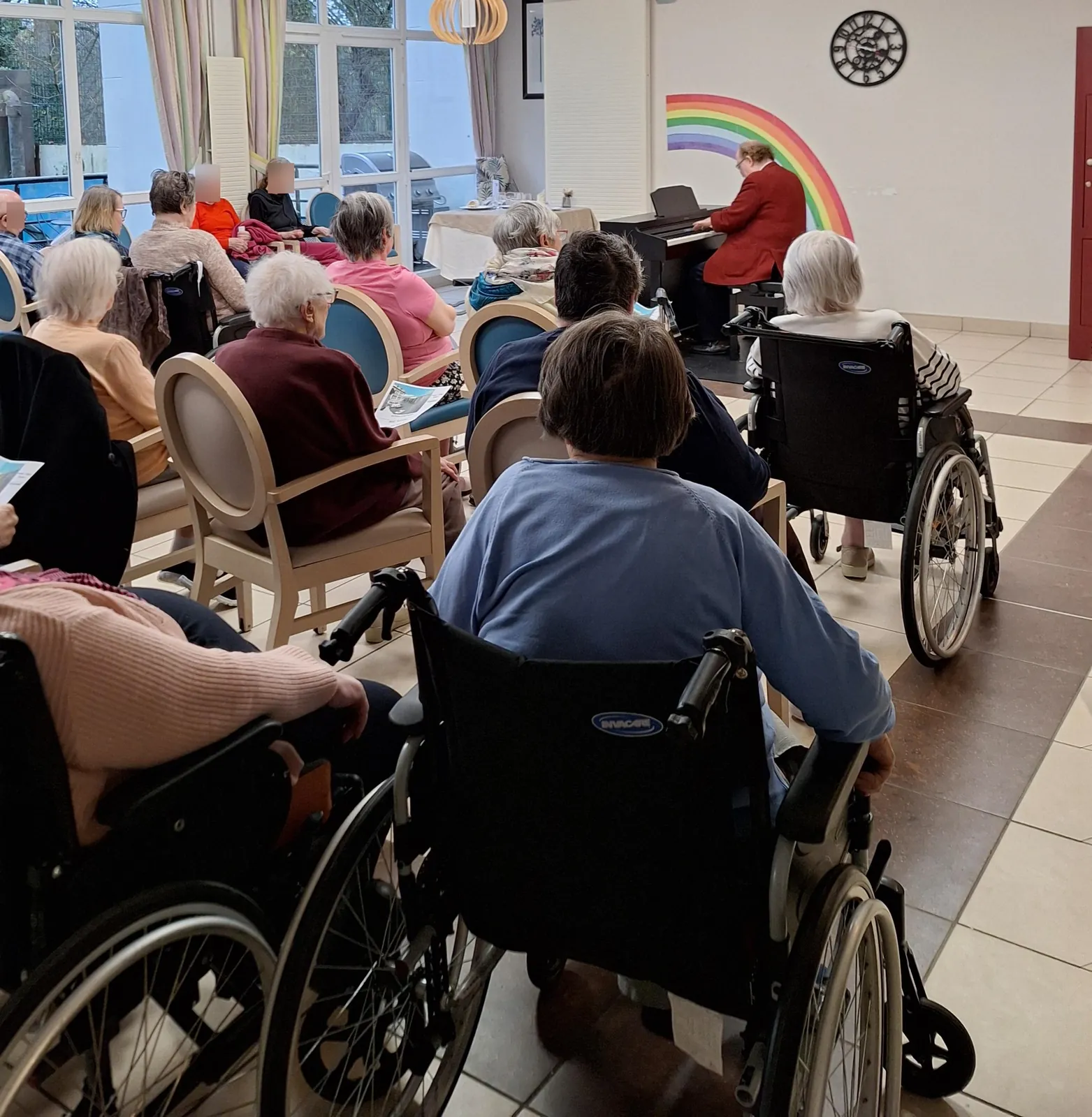 Le piano a fait vibrer nos cœurs aujourd’hui