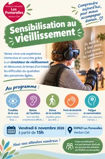 Sensibilisation au vieillissement