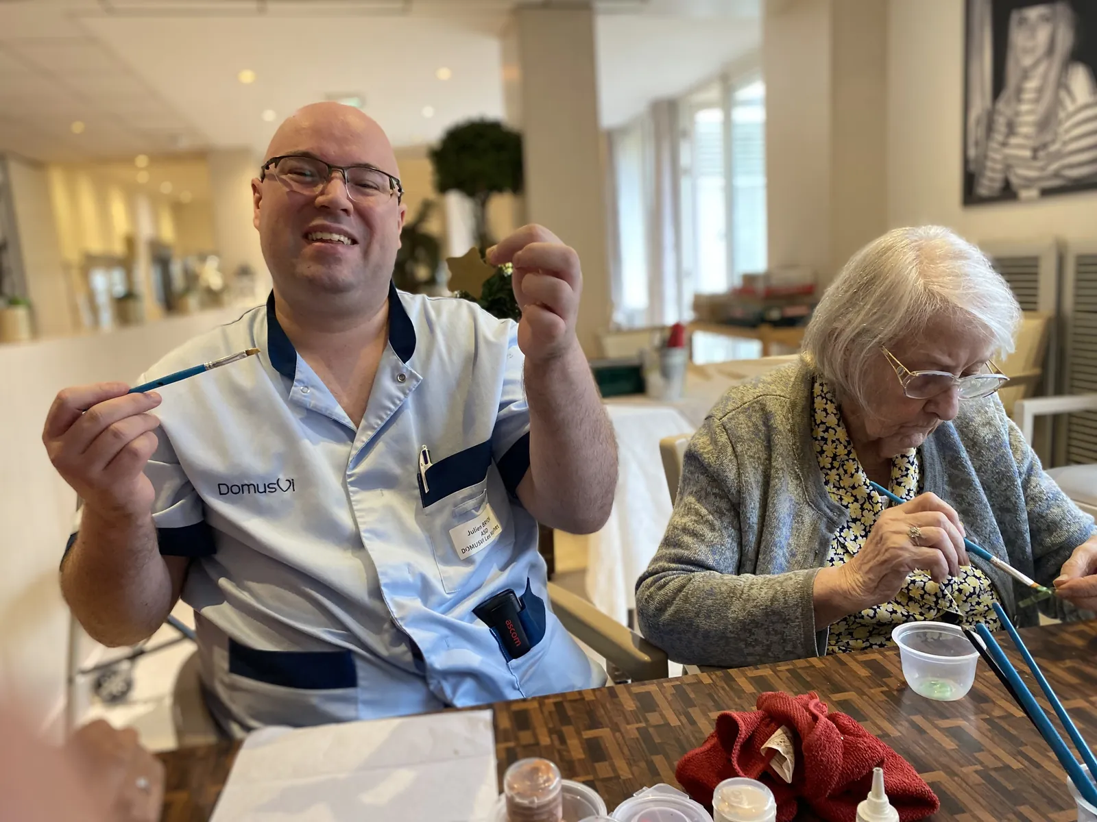 AUX MARINES NOUS PRÉPARONS NOËL TRANQUILLEMENT