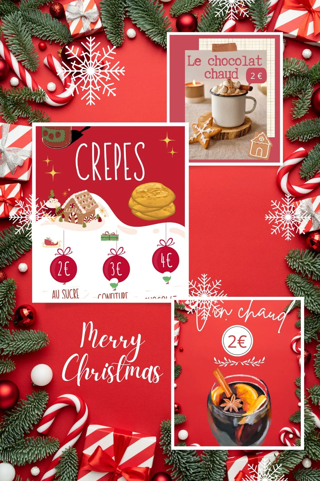 MARCHE DE NOEL ce SAMEDI 14 DECEMBRE: on vous attend !!
