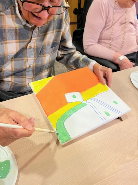 LES ATELIERS D'ART THERAPIE DE LA RESIDENCE ELEUSIS DE POISSY