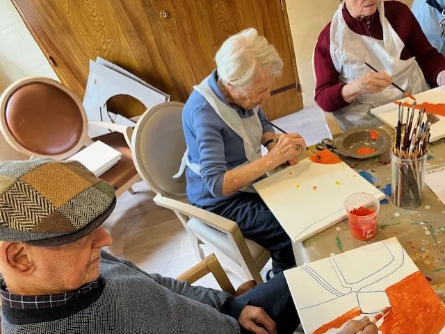LES ATELIERS D'ART THERAPIE DE LA RESIDENCE ELEUSIS DE POISSY