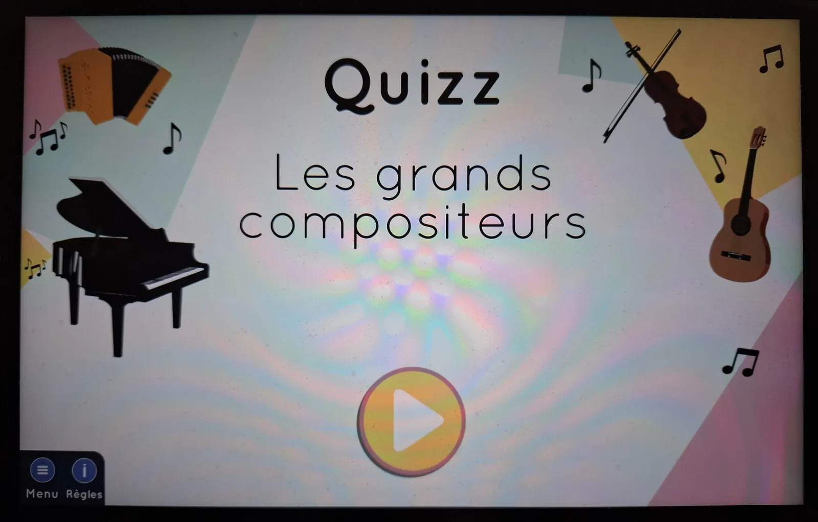 Jeux culturels - Quizz des Grands compositeurs