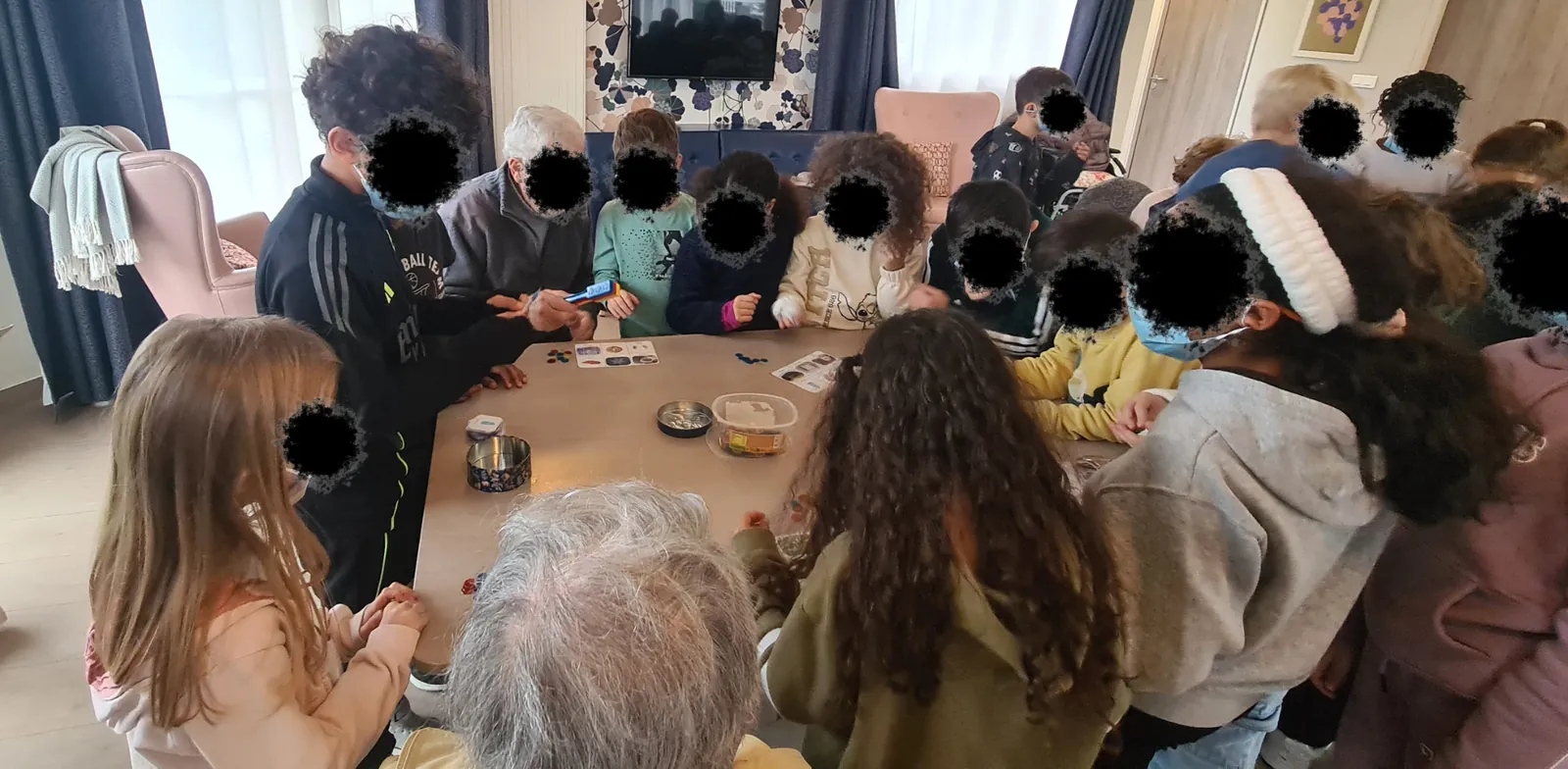 Rencontre intergénérationnelle avec l’accueil de jour