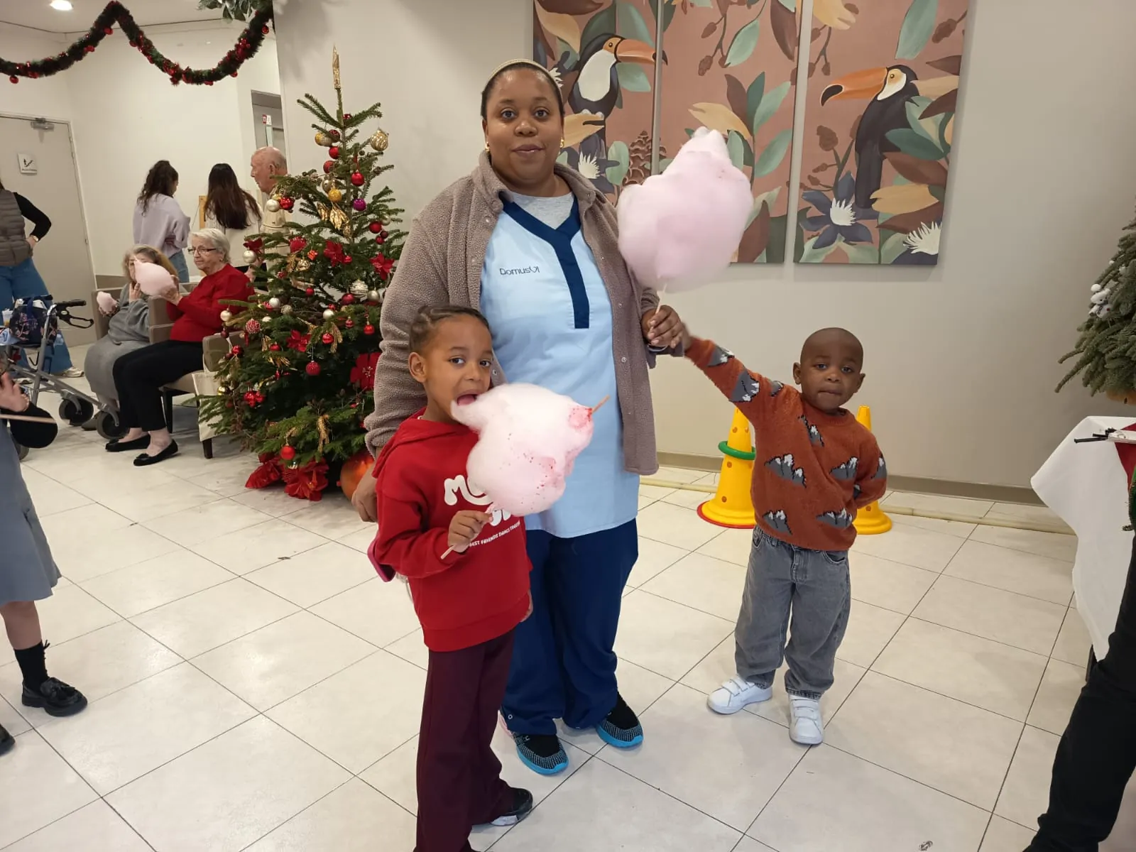 Papa Noel à Médicis 