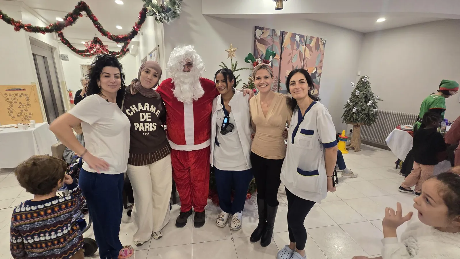 Papa Noel à Médicis 