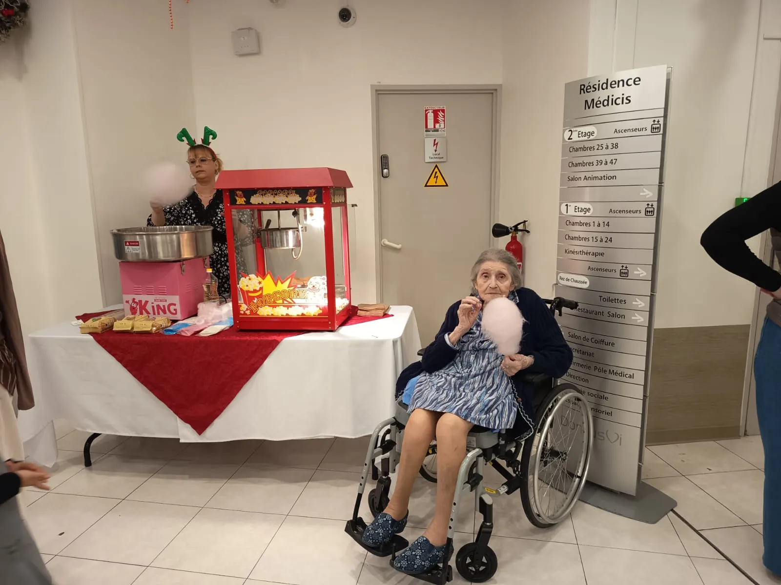 Papa Noel à Médicis 