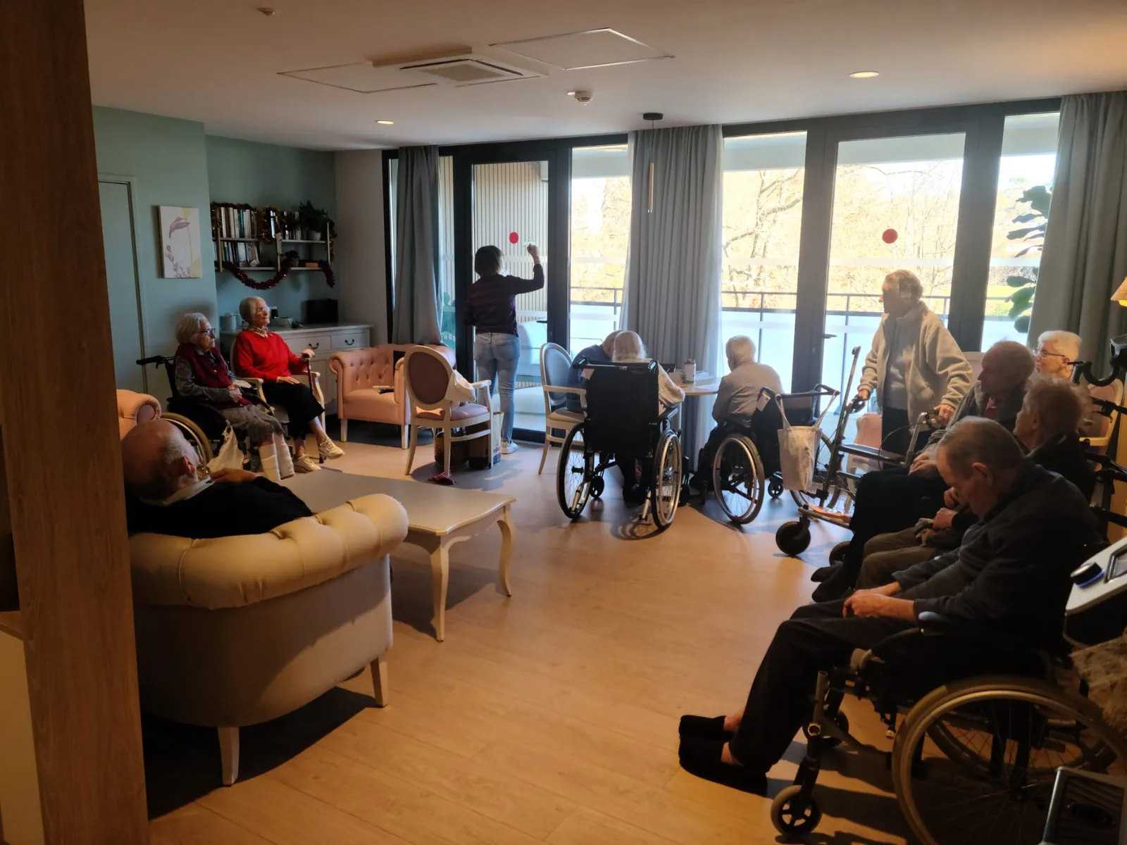 Résidence Saint Jean - Agen - Démarrage des décorations Noël