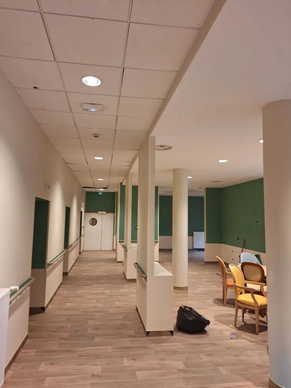 Travaux d'embellissement de l'UVP