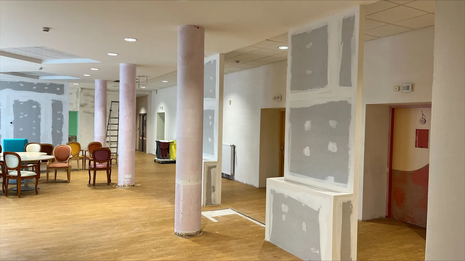 Travaux d'embellissement de l'UVP