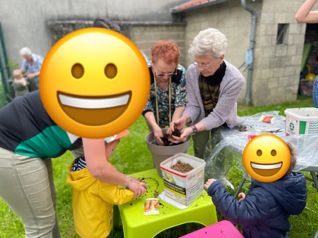 Rencontre avec les enfants 