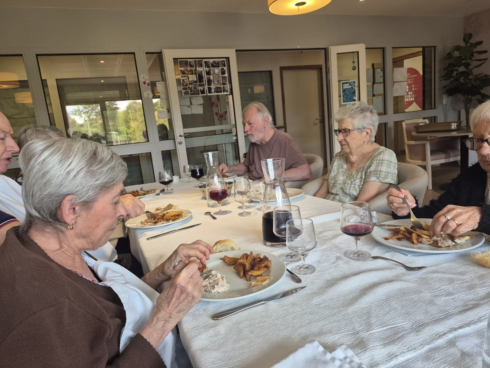 Un repas comme à la maison 