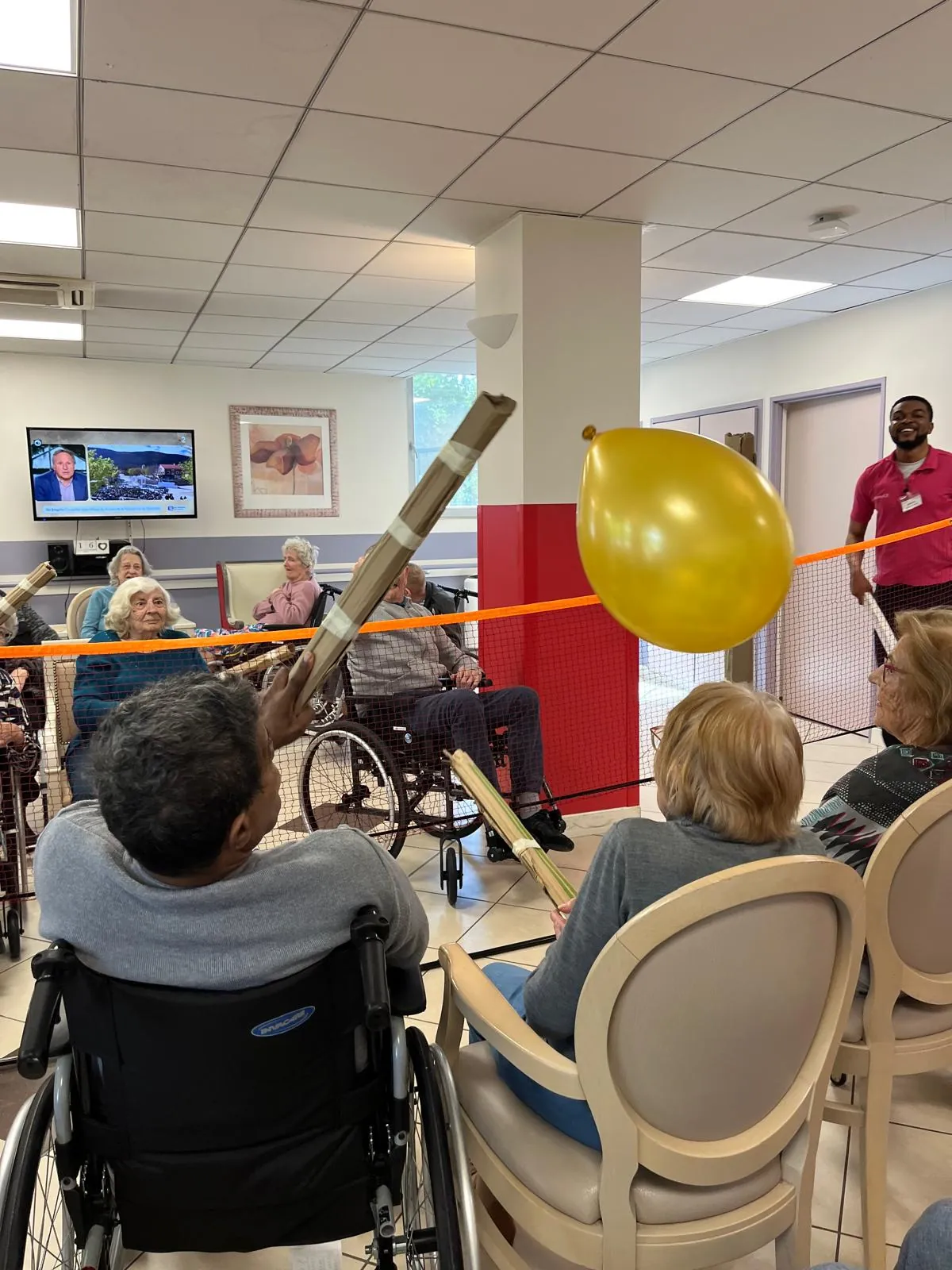 Un Moment de Convivialité et de Sport : Le Volley-Ball