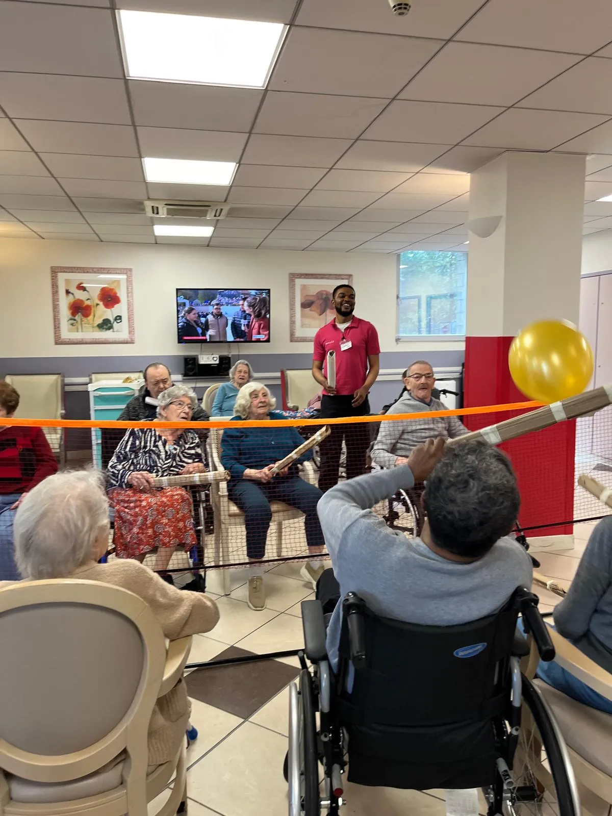 Un Moment de Convivialité et de Sport : Le Volley-Ball