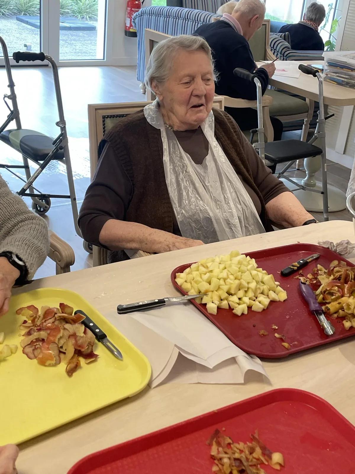 Atelier cuisine à la résidence