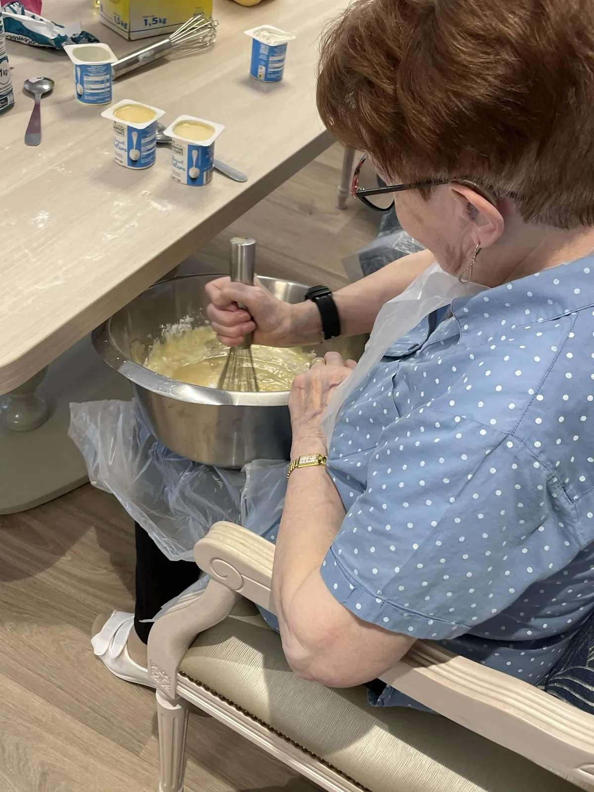Atelier cuisine à la résidence