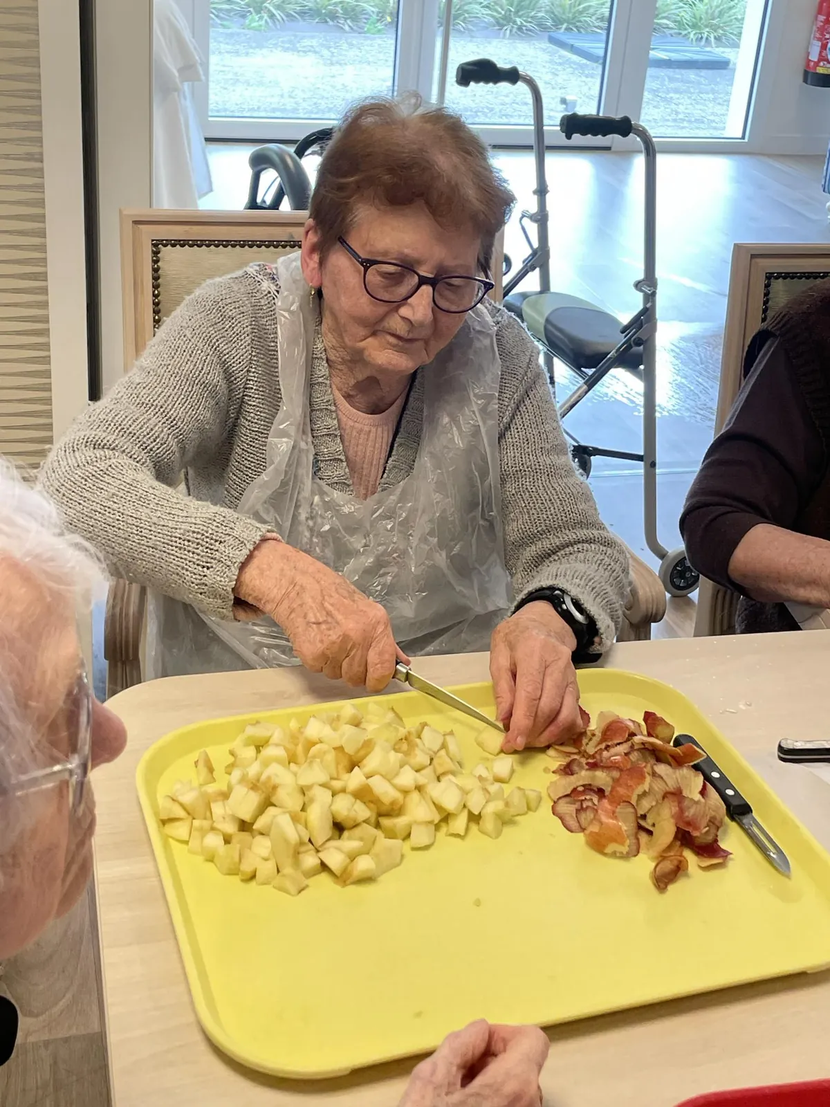 Atelier cuisine à la résidence
