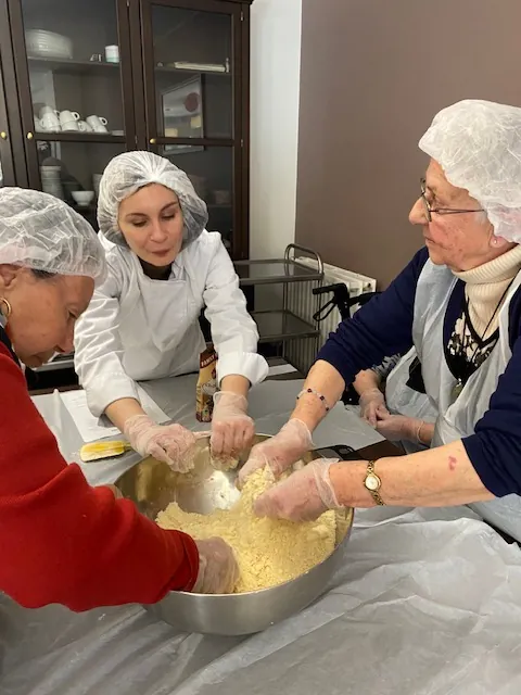ATELIER PATISSERIE POUR REGALER LES ENFANTS DE L'ECOLE
