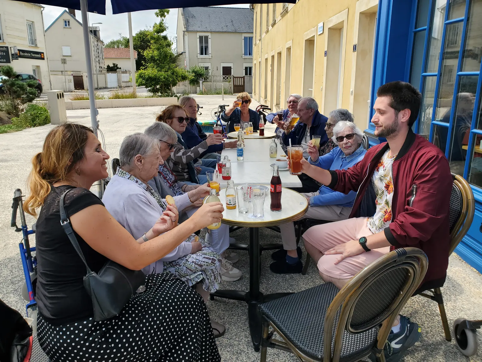 Une sortie ensoleillée au salon de thé d’Asnelle