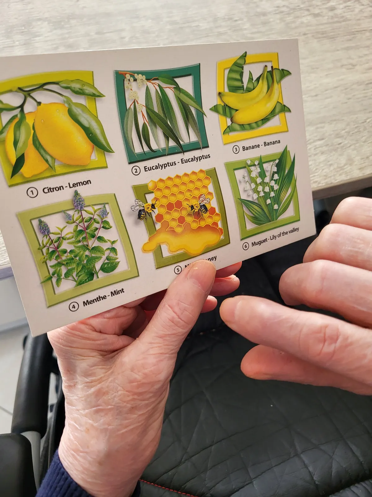 Atelier sensorielle A la résidence les Adrets 