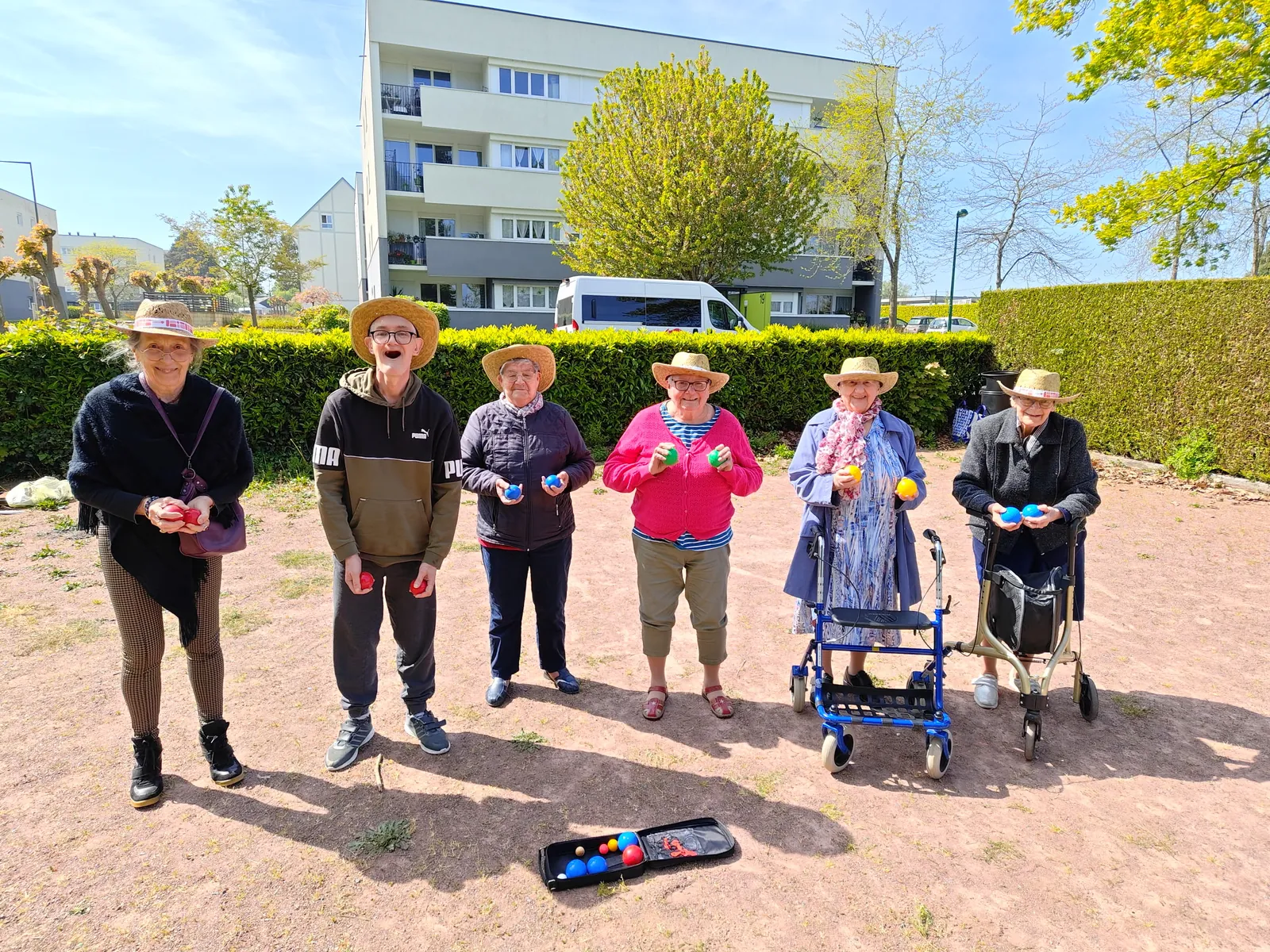 Après- midi pétanque