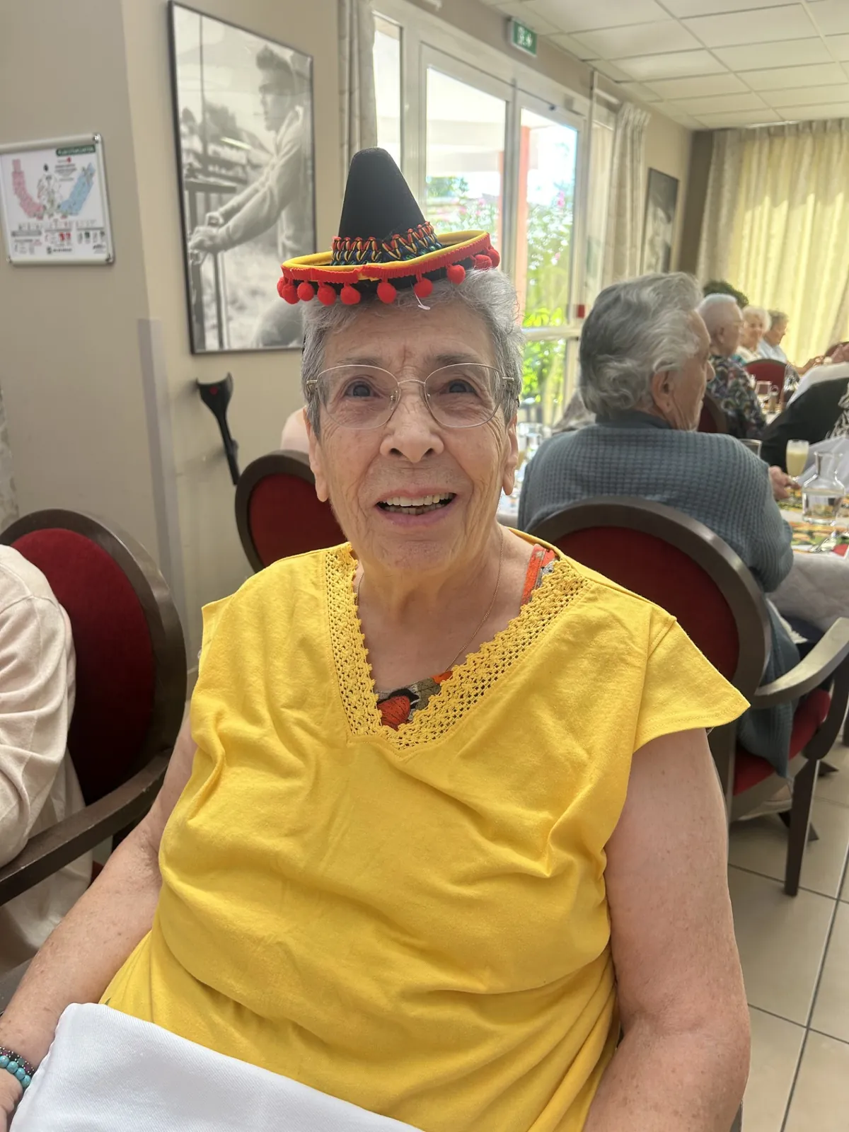 Ambiance mexicaine au restaurant de la résidence !