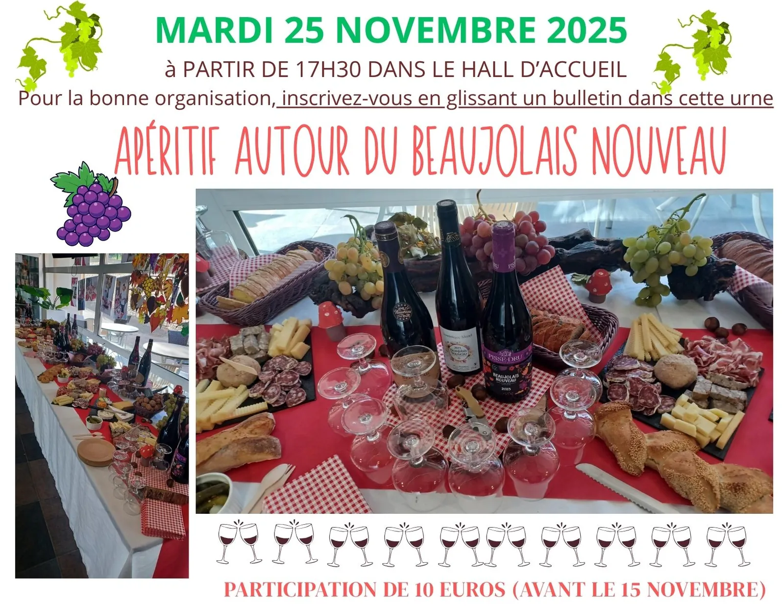 Le Beaujolais Nouveau arrive le mois prochain !