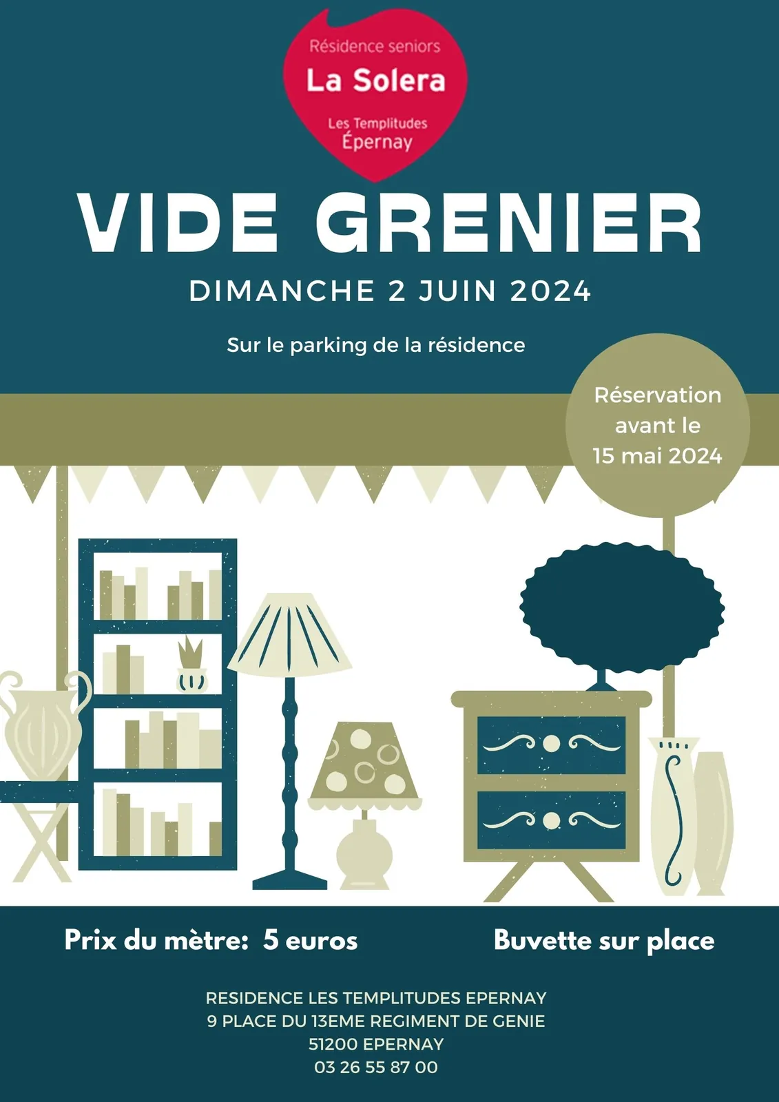 1er  Vide grenier
