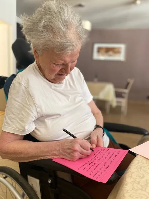UN ATELIER ECRITURE QUI DONNE LE SOURIRE 