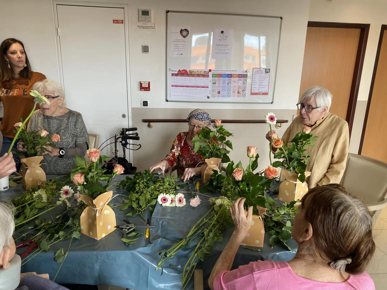 L'ART FLORAL AUX MARINES