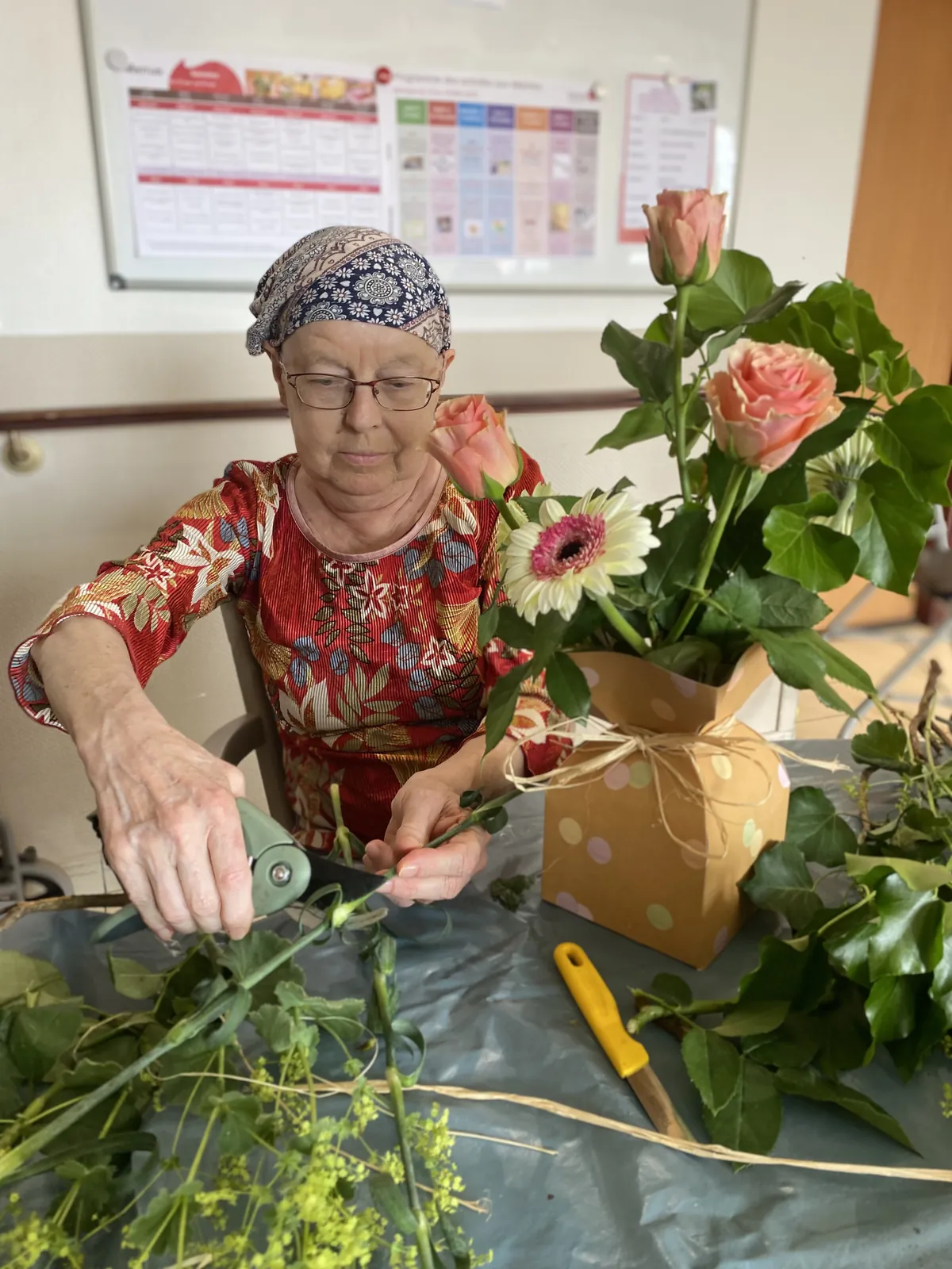 L'ART FLORAL AUX MARINES