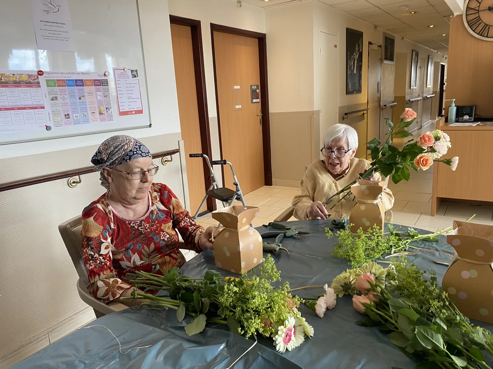 L'ART FLORAL AUX MARINES