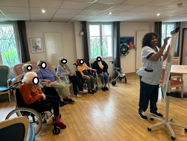Activité à l'unité protégée 