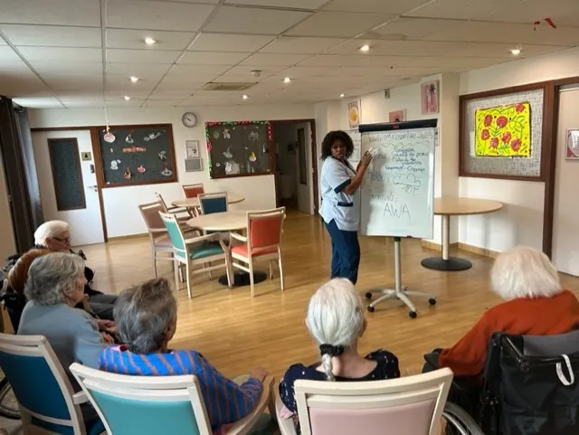 Activité à l'unité protégée 