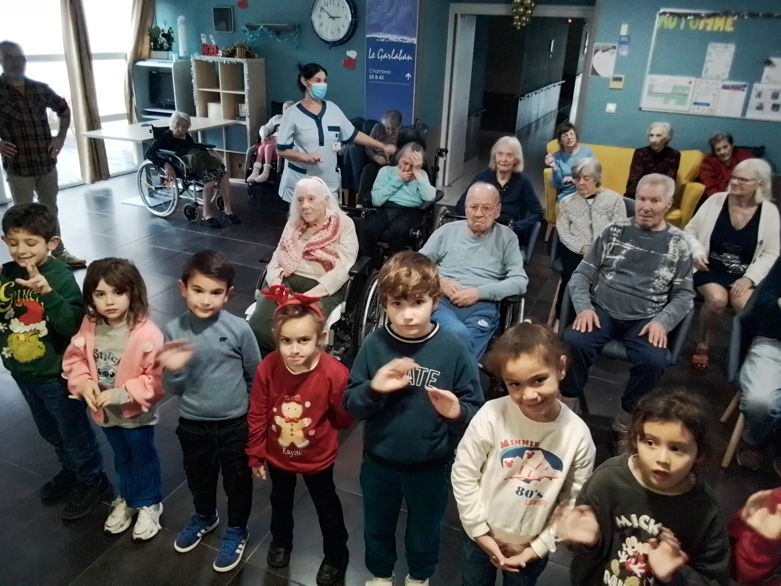 RENCONTRE INTERGENERATIONNELLE AVEC L'ÉCOLE PREVERT